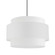 Priya Four Light Chandelier in White (216|PYA224CPCWH)
