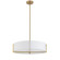 Preston Four Light Pendant in White (216|PST214PAGBWH)