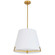 Preston Four Light Pendant in White (216|PST184PAGBWH)