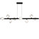 Pearlene Eight Light Pendant in Matte Black (216|PRN548HPMB)