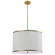 Prudy Four Light Pendant in White (216|PRD243PAGB)