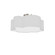 Phlox Three Light Flush Mount in White (216|PLX152FHPCWH)