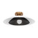 Pima One Light Semi-Flush Mount in Matte White & Matte Black (216|PIM171SFMWMB)