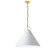 Princeton One Light Pendant in White (216|PCN241PAGB790)