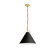 Princeton One Light Pendant in Black (216|PCN161PAGB797)
