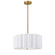 Pacifica Three Light Pendant in White (216|PCA163PAGBWH)