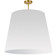 Oversized Drum One Light Pendant in White (216|ODRXL790)