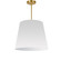Oversized Drum One Light Pendant in White (216|ODRM790)