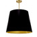 Oversized Drum One Light Pendant in Black (216|ODRL698)