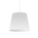 Oversized Drum One Light Pendant in White (216|ODM790)