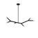 Morgan Six Light Pendant in Matte Black (216|MOR396HPMB)