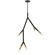 Morgan Five Light Pendant in Matte Black (216|MOR125PMBAGB)
