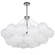 Miles Eight Light Chandelier in White (216|MLS358CPCFR)