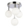 Megallan Four Light Flush Mount in Polished Chrome (216|MGL94FHPC)
