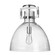 Liberty One Light Semi Flush Mount in Clear (216|LBY151SFPC)