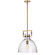 Liberty One Light Pendant in Clear (216|LBY141PAGB)
