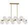 Giovanna 13 Light Pendant in Alabaster (216|GVA4013HPAGB)
