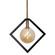Glasgow One Light Pendant in Vintage Bronze (216|GLA121PMBVB)