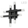 Francesca LED Wall Sconce in Black (216|FCS1432WMB)