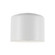 Emilia One Light Flush Mount in White (216|EMI81FHMW)
