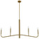 Eleanor Four Light Chandelier in Aged Brass (216|ELN484HCAGB)