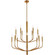 Eleanor 14 Light Chandelier in Aged Brass (216|ELN3214CAGB)