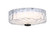 Dulce LED Flush Mount in Clear (216|DUL1120LEDFHMB)