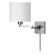 Swing Arm Lamp One Light Wall Sconce in Satin Chrome (216|DMWL7713SC)