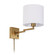 One Light Wall Sconce in Aged Brass (216|DMWL7713AGB)