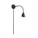 Windford One Light Wall Sconce in Black (216|DGUW224MB)
