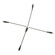 LED Plug 3 Way Splitter Wire in Black (216|DCSPL3W)