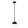 Dayana One Light Pendant in Black (216|DAY71PMB)