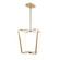 Curant LED Chandelier in Aged Brass (216|CUR1848CAGB)