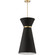 Caterine One Light Pendant in Black (216|CTN141PAGB797)