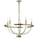 Cesar Five Light Chandelier in Aged Brass (216|CSR295CAGB)