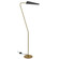 Cassie One Light Floor Lamp in Aged Brass (216|CSE531FAGBMB)
