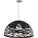 Coral One Light Pendant in Black (216|COR201PBK)