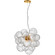 Charlize Six Light Pendant in Clear (216|CLZ206PAGB)