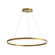 Circulo LED Chandelier in Aged Brass (216|CIR3263C5CCTAGB)
