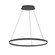 Circulo LED Chandelier in Black (216|CIR2434CMB)