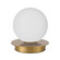 Burlat One Light Table Lamp in White (216|BUR61TAGBWH)