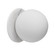 Burlat One Light Wall Sconce in White (216|BUR51WMWALB)