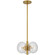 Burlat Three Light Pendant in Clear (216|BUR133PAGBCLR)