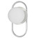 Burlat One Light Wall Sconce in White (216|BUR121WPCWH)
