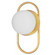 Burlat One Light Wall Sconce in White (216|BUR121WAGBWH)