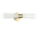 Balbina Two Light Wall Sconce in Aged Brass (216|BBA192WAGB)