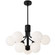 Amanda Nine Light Chandelier in Black (216|AMA249CMB)