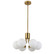 Amanda Six Light Pendant in Aged Brass (216|AMA186PAGB)