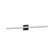 Alexander LED Vanity in Matte Black (216|ALX3624LEDWMB)