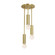 Adams Three Light Pendant in Aged Brass (216|ADS63PAGB)